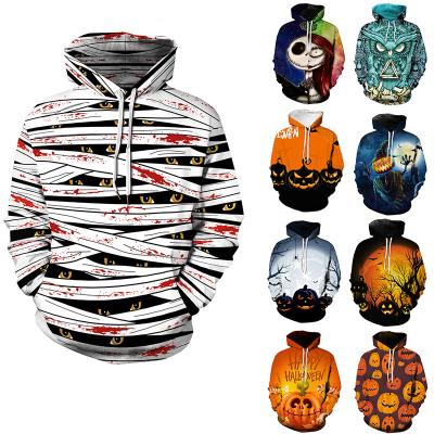 China QUICK DRY Spring Autumn Winter Halloween Cosplay Ecoparty 3D Hoodie Sweatshirt Jacket Sweater Coat for sale