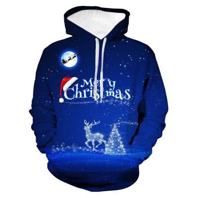 China QUICK DRY ecoparty hooded hoodies Merry Christmas 3D Hoodies Sweatshirts XS-XXXXL for Coupels for sale