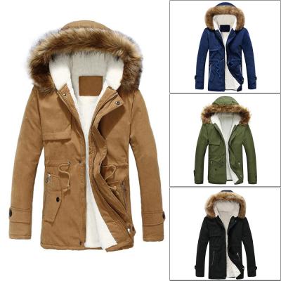 China Sustainable jacket for men plus size men's cotton thicken and thermal men's jacket outwear coat for sale