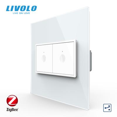 China US/AU series waterproof standard Livolo A8 smart switches led zigbee power touch switch for sale