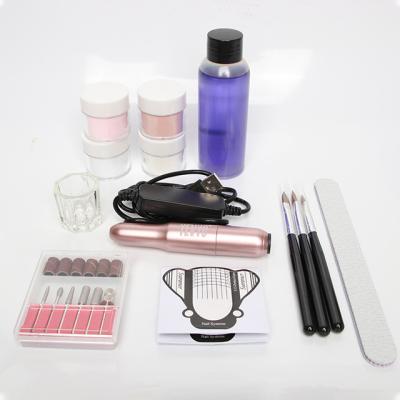 China Professional custom acrylic full set nail set professional manicure full set nail toolsAcrylic S4-1 for sale