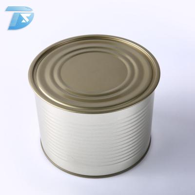 China Round Shape Easy Open Tomato Sauce Can Sizes Fruit Tin Cans For Food Canning for sale