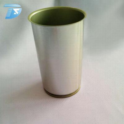 China Easy Open Canning Container 150ml Plain Coffee Tin Can Packaging Empty Cans For Food for sale