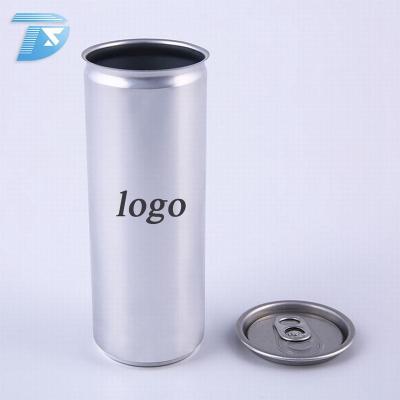 China Easy Open Aluminum Size 250ml Custom Beer Can Cans Beverage Bottle Soda Cans Design Beer Cans for sale