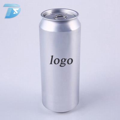 China Standard Aluminum 500ml Beverage Cans Easy Open Sale For Beer Can Shape Metal Round for sale