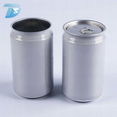 China Easy Open Wholesale Empty Beverage Cans Standard 330ml Round OEM Soda Cans Aluminum Wine Box for sale