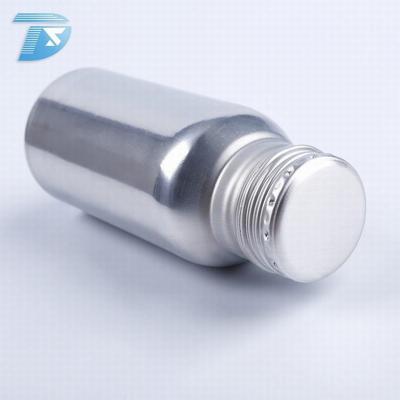 China Easy Open Food Grade Printing Aluminum Beer Bottle Logo Manufacturing With Screw Cap for sale