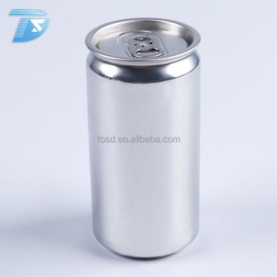 China Easy Open Soda 250ml Can Smooth Small Energy Empty Aluminum Drink Cans Custom Soda Can for sale