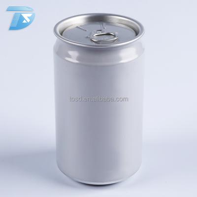 China Lattina Easy Open Round Blank Aluminum Beer Standard Cans 330ml Cheap Can Maker For Coffee Juice for sale