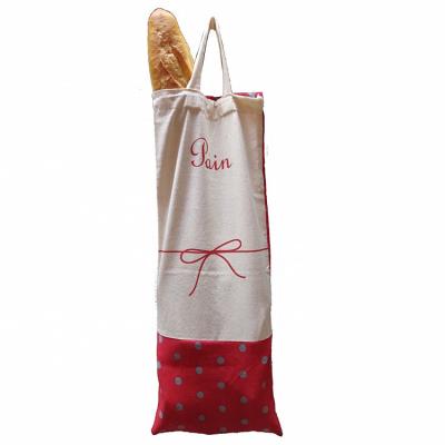 China Reusable Rope Handle Environmental Protection Bakery Shopping Bag Cotton Bread Delivery Bag For Promotional Gift for sale