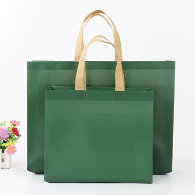 China Handle Wholesale Recycle Shopping Custom Colored Non Woven Tote Bag for sale