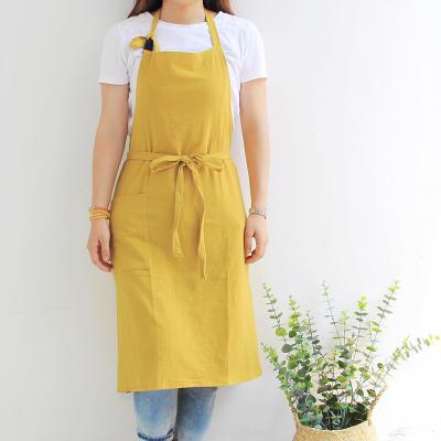 China Folding 100% Cotton Pot Holder Sets Kitchen Adjustable Apron for sale