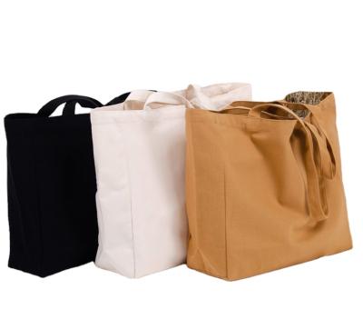 China 100% Eco-Friendly MOQ Organic Do Not Recycle High Quality Reuse Recycle Reduced Canvas Cotton Bag With Handle for sale