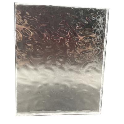 China Small Water Ripple PMMA/Irregular Pattern Acrylic Acrylic Sheet Single Sided/Double Sided Water For Screen Partition/Lighting/Ceiling for sale