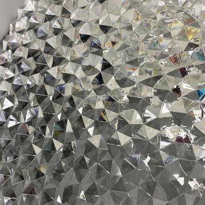 China High Acrylic Transparent Acrylic Sheet / Large Three-Dimensional Hexagonal Diamond Plastic Board / PMMA Customized Size Specifications for sale