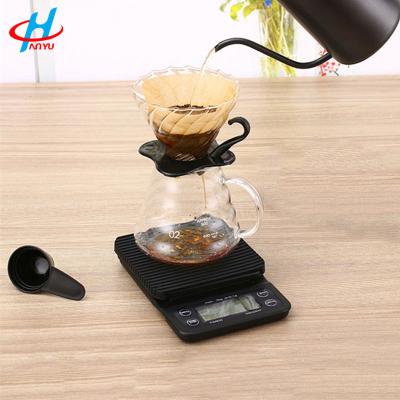 China Tare 3kg/0.1g Kitchen Scale Timer Digital Weighing Kitchen Food Scale Electric Household Appliances for sale