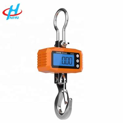 China Heavy Duty Weight Function 500kg 1000kg 1ton Digital Crane Scale Hanging Scale for sale