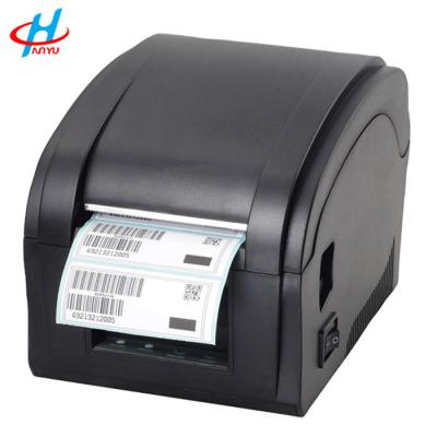 China HY-360B 3 Inch 82mm USB Interface Black and White Sticker Thermal Label Printer for sale