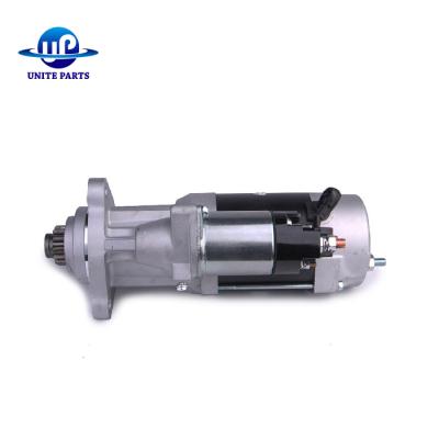 China Construction machinery engine start motor 39MT 12T 24V 7.5KW starter motor diesel engine spare parts for excavator for sale