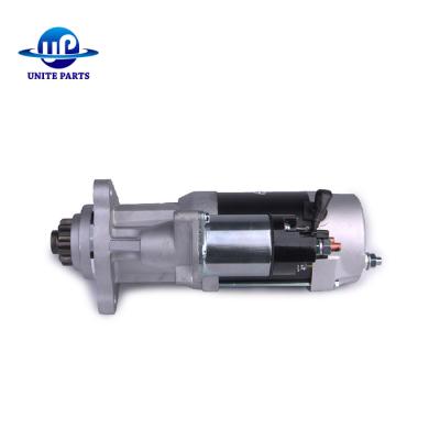 China Construction Machinery Engine Excavator Diesel Engine Spare Parts Starting Engine 39MT 11T 24V 7.5KW Starter Motor for sale