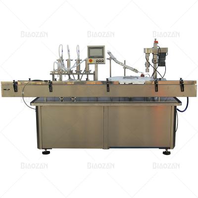 China Food Capping And Automatic Capping Machine Shanghai Biaozan Liquid Filling Capping Machine for sale