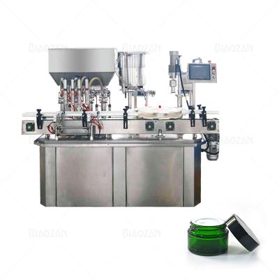 China Food Online Support Automatic Tomato Sauce Cans Jar Filling And Capping Machine for sale