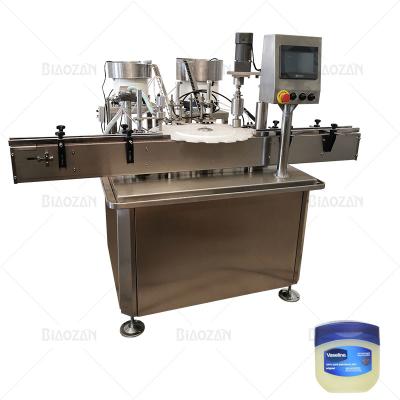 China Food Most Popular Full Automatic Oil Jelly Jar Filling Capping Machine for sale