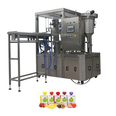 China Automatic Stand Up Food Pouch Bag Filling And Capping Machine for sale