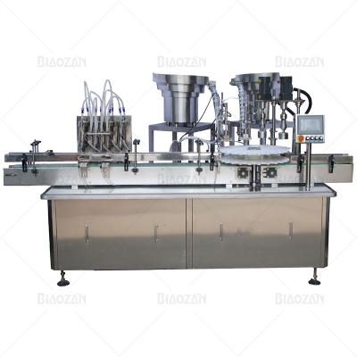 China Glass Food/Essential Oil Small Wster Plastic Bottle Olive Oil Filling And Capping Machine for sale