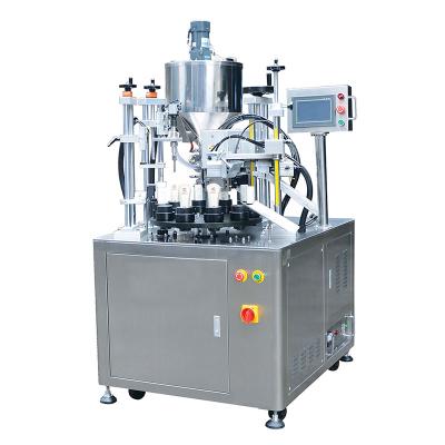 China Food Easy To Use Ultrasonic Plastic Tube Filling Sealing Machine For Toothpaste for sale