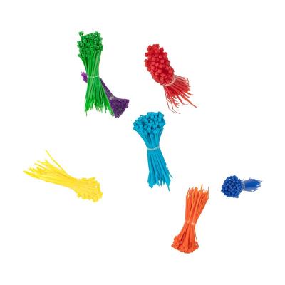 China Hot Sale Zhejiang Best Price Colorful Nylon66 Cable Ties 4.8X150MM Fix 6