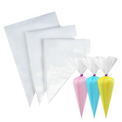 China Disposable Custom 80 MIC Thicken 100 Pcs Pack S/M/L Piping Disposable Tools & Bags Cake Accessories Decorating Cake Cream Pastry Bags for sale