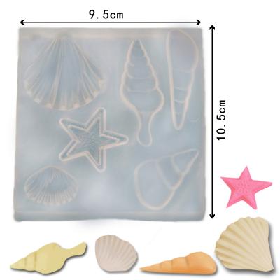 China 6 Viable Shapes DIY Silicone Molds Transparent Cake Decoration Tools Resin Mold Customization Wholesale Silica Gel Baking Mold for sale