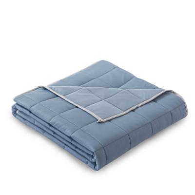 China Wholesale 7/10/12/15lbs Summer Anti-pilling Cooling Cloth Weighted Blanket With Non-Toxic Glass Beads for sale