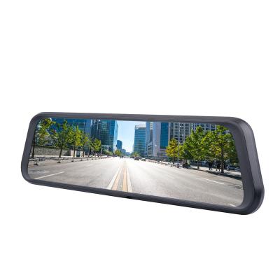 China Super 10 Inch Touch Screen Car Rear View Black Box Rearview Dash Camera 6248+2053 High Quality Dual Cam Lens Dash Cam for sale