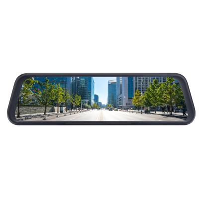 China Battered Quality 9.66 Inch IPS Full HD 1080P Front Dual Lens Car Black Car Front View Camera 6248+2053 Screen Box Rear View for sale