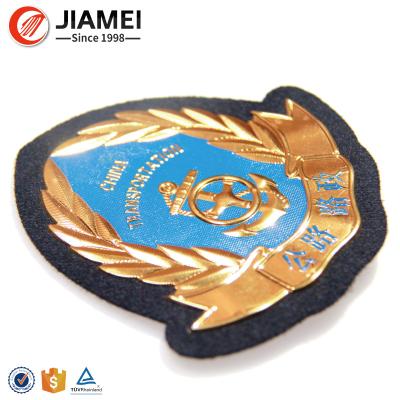 China Nice Hot Sale 3D Looking Military Hat Badge For Garment for sale