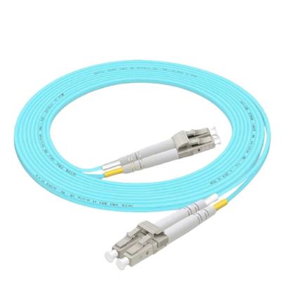 China Aokangda Carrier-Grade 10 Gigabit Fiber Jumper Optical Wire Cable OM3 Multimode Fiber Optic Cable LC Dupl zu verkaufen