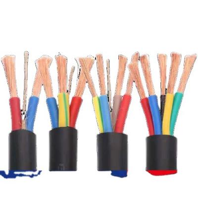 China National Standard Pure Copper Flexible Wire RVV 2-core 3-phase 4-core 2.5461016 Square Sheathed Outdoor Waterproof Cable zu verkaufen