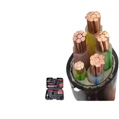 China Copper Core 16 25 35 50 70 95 Square 4-Core Power Optical Wire Cable Four-Five-Core Three-Phase Cable zu verkaufen