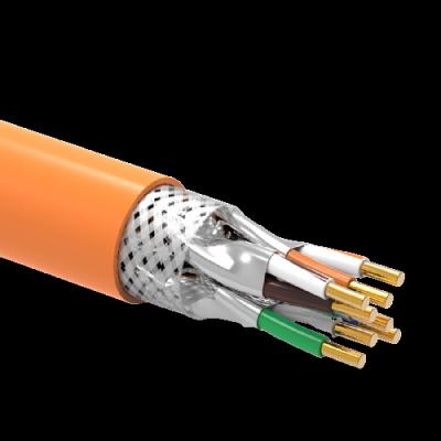 China Pure Copper Cat.6/Cat.7 STP Copper Network Cable With Customizable Length zu verkaufen