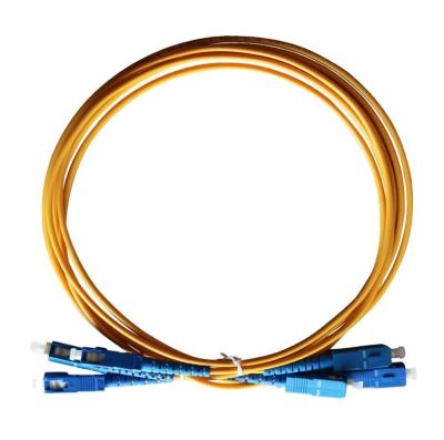 China Factory Product Sc Apc- Sc Apc Fiber Patchcord Pigtail Butt Joint Excellent Environmental Adaptability for sale