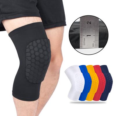 China Universal Protective Honeycomb Knee Sports Patella Anti-collision Pad For Men's And Women's Basketball Football Recycling Running Protect Yourself for sale