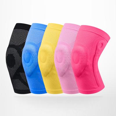 China Adult Knee Support Kneepad Patella Knee Pads Silicone Spring Patella Patella Pad for sale