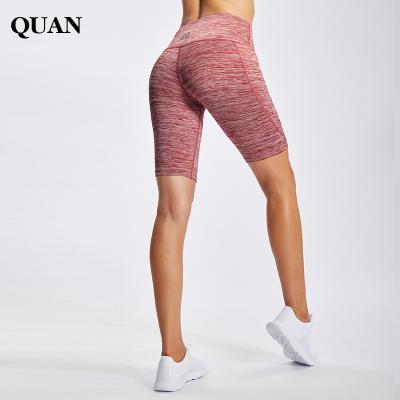 China Women's Sports Breathable Shorts Straight Forward Yoga Dry Pants Summer Lean Elastic Leisure Fitness Sports Breathable Pants for sale