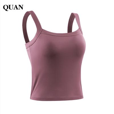 China European and American women's beautiful breathable back running with chest protection shockproof sports invest top yoga strap fitness bra for sale