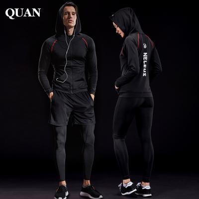 China Men's and women's sports coat men's youth running fitness breathable loose long-sleeved casual hoodie for sale