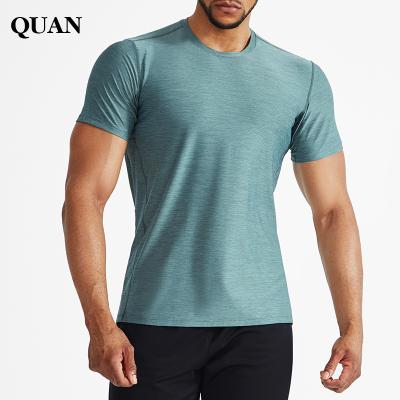 China 2022 Breathable Running Jogging Short Sleeve Sports T-shirt Men Yoga Sports Short Sleeves Running Jogging Shirt Men for sale