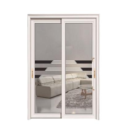 China Soundproof Australian standard two-story sliding door and magnetic screen aluminum alloy sliding door aluminum alloy window for sale