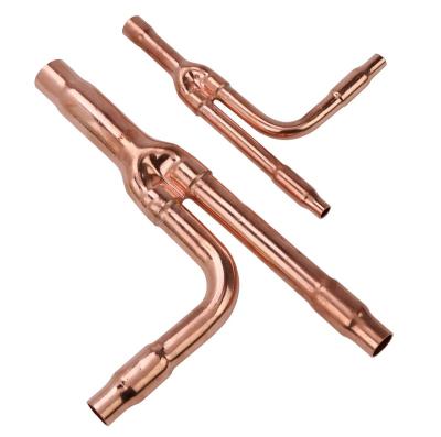 China Hailiang Home Air Conditioner Copper Branch Pipe Y Joint For Hitachi 52SN 102SN 162SN 242SN 302SN Air Conditioner for sale